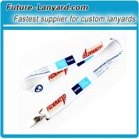 2012 New design bulldog clip neck lanyard for events