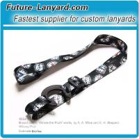 Fashoin attractive polyester bottle holder neck strap