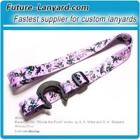 RPET adjustable dye sublimated water bottle strap