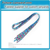 Ecofriendly sublimation logo printed shoelaces