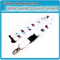 Unique QR lanyard with plastic buckle