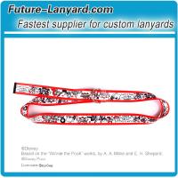 Heat transfer printed polyester belt