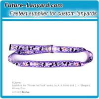 Sublimation polyester belt with disney logos