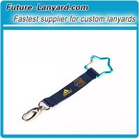 Heat Transfer Printed Short Lanyard with Climbing Hook